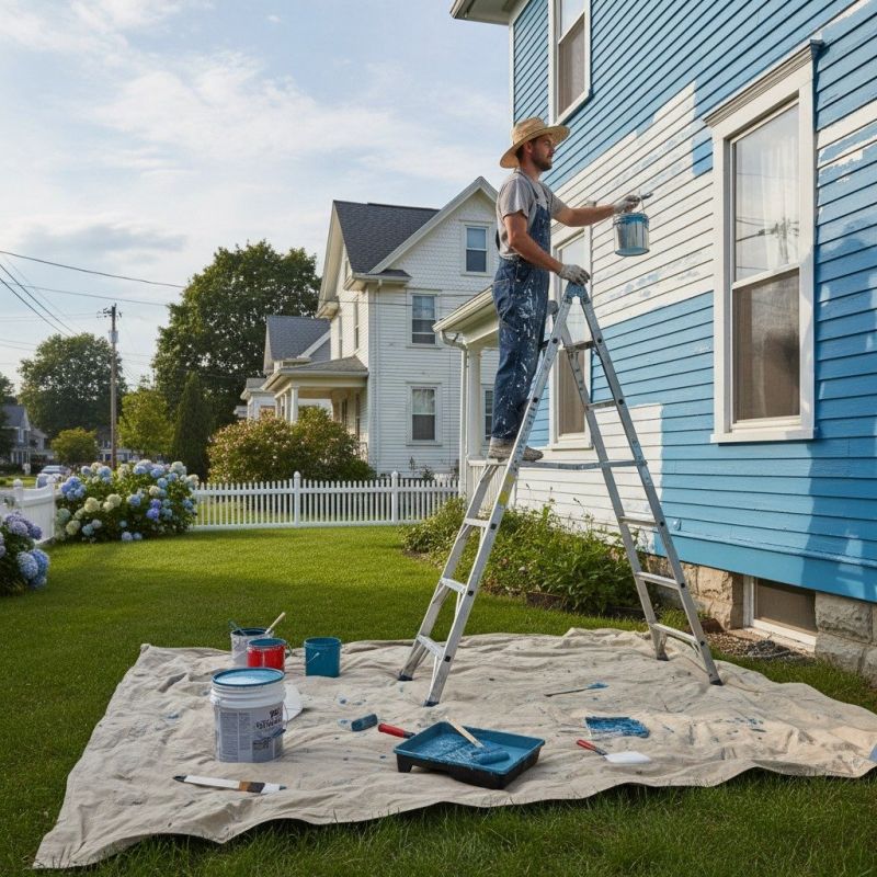 House Limewashing in Arvada, CO
