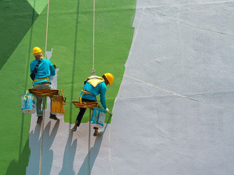 Commercial Concrete Painting in Arvada, CO