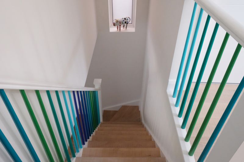 Interior Railing Painting in Waco, TX